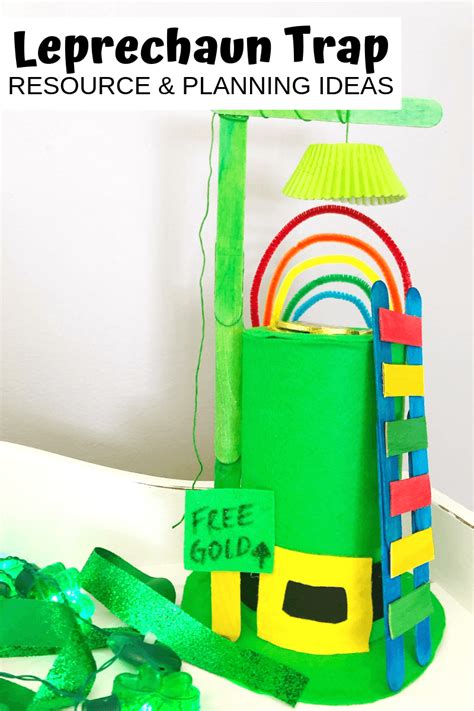 Easy Leprechaun Trap Ideas For St Patricks Day Stem Leprechaun Trap