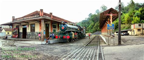 Esta O Ferrovi Ria De Santos Dumont Mg