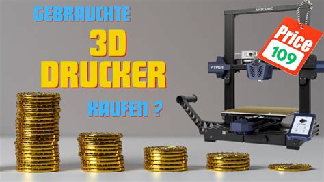 Gebrauchte 3D Drucker kaufen mit Gewährleistung YouTube