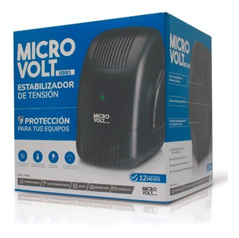 Estabilizador De Tensión Trv Micro Volt L 1200va 220v Pcreg PC Registrada