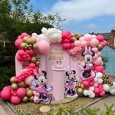 Ensemble De Ballons En Aluminium Sur Le Th Me De Disney Minnie Mouse