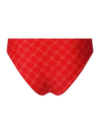 Joop Bodywear Bikini Slip Mit Logo Muster Rot Online Kaufen