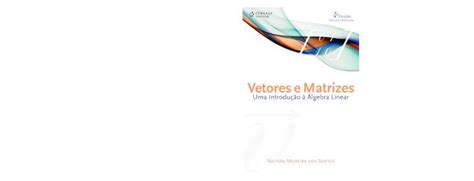 PDF Vetores e matrizes Uma introdução à Álgebra Linear PDFSLIDE NET