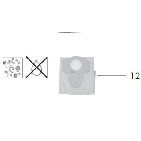 Sac A Papier Filtrant Pour Aspirateur Nettoyeur Parkside Pws A Pws