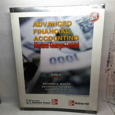 Jual Advanced Financial Accounting Akuntansi Keuangan Lanjutan