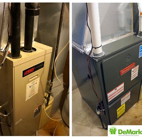 Hvac Before After Gallery Demark Home Ontario Furnaces A C Water