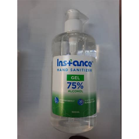 Instance Hand Sanitizer Gel Ml Pump Shopee Malaysia