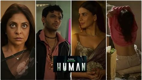 Hotstar Specials Human Official Trailer Starring Shefali Shah Kirti