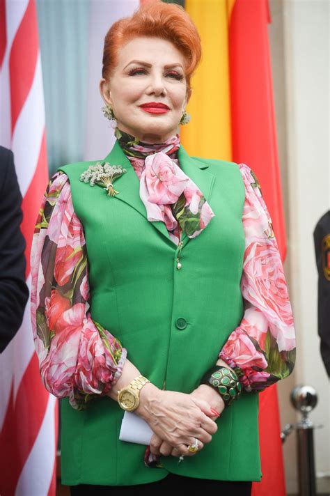 Georgette Mosbacher na spotkaniu Dudy z Trumpem zaskoczyła strojem