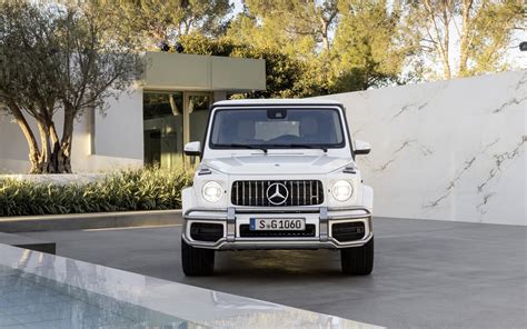 Download Wallpapers 4k Mercedes Benz Amg G63 Headlights 2019 Cars