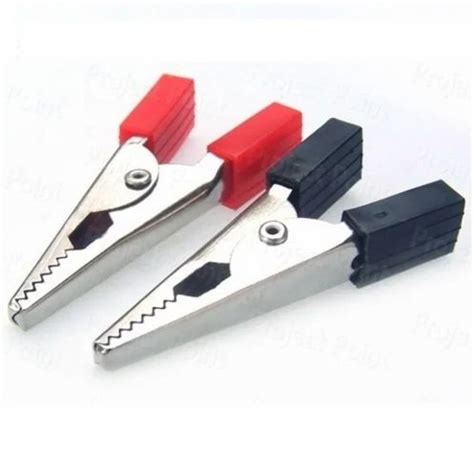 Crocodile Alligator Clip Red Black At Rs Piece Crocodile Clip