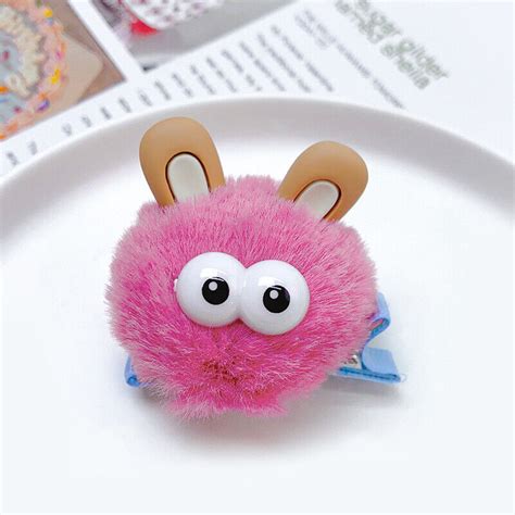 Plush Big Eyed Hair Clip Duck Beak Clip Bangs Clip Sweet Hair