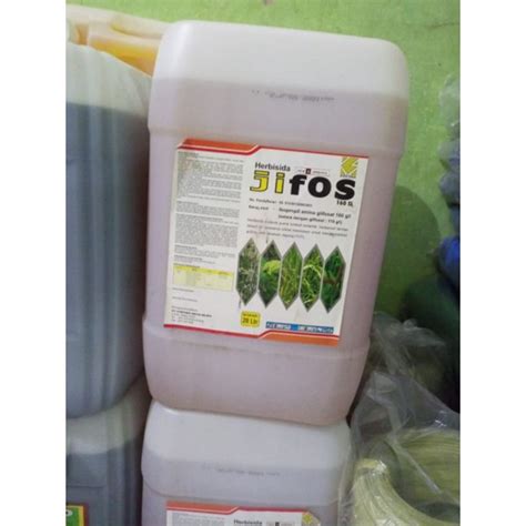 Jual Herbisida Sistemik Jifos Sl Ltr Sari Kresna Kimia Shopee