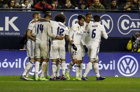 Real Madrid vs. Osasuna: Player Ratings