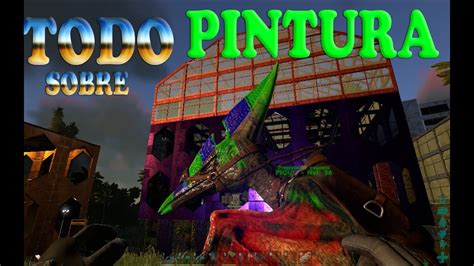 Como Pintar Dinosaurios Y Mas ARK SURVIVAL TUTORIAL YouTube