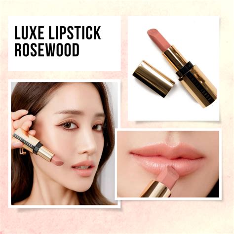 Jual Bobbi Brown Luxe Lipstick 35 Gr Rosewood Shopee Indonesia