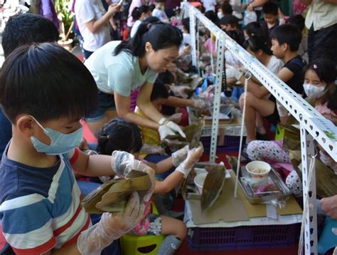 臺中市太平公有市場親子包粽活動 超前部署端午節 文教新聞｜國立教育廣播電臺