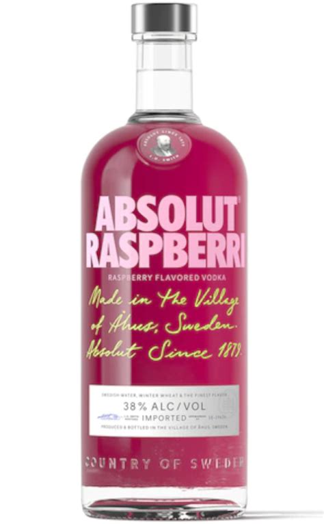 Absolut Raspberri Raspberry Flavoured Vodka