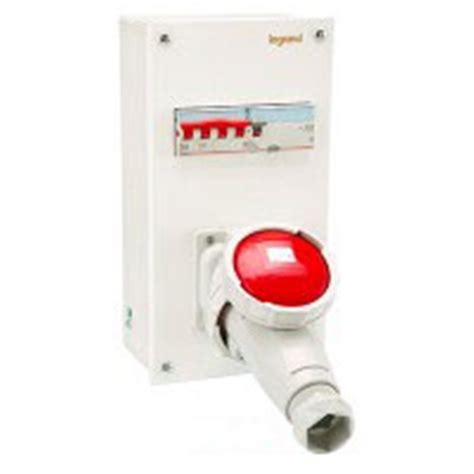 Legrand 63a 4 Pole 3pne Ekinox³ P 17 Tempra Plug And Socket Db For