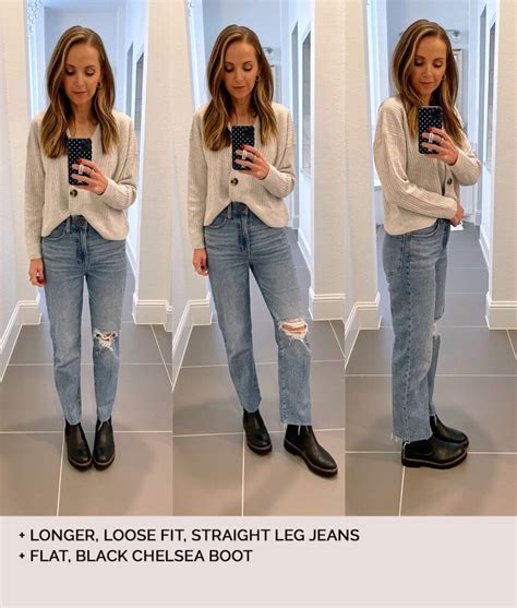 How To Wear Ankle Boots With Straight Leg Jeans Merricks Art