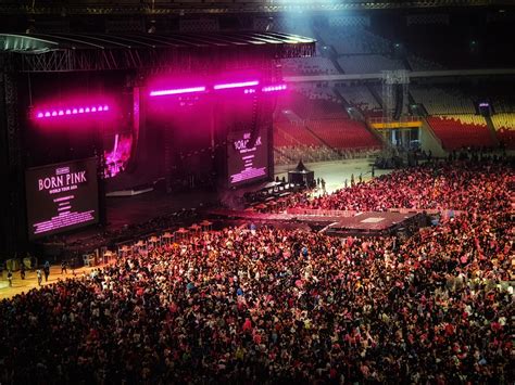 Jakarta Indonesia On March 2023 The Atmosphere Of Blackpink S Concert