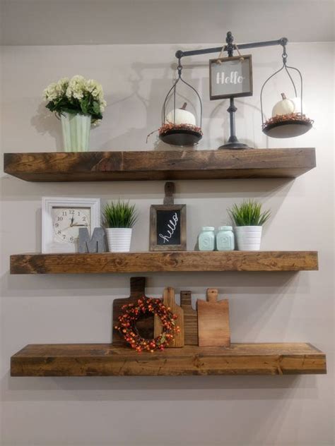 Items Similar To 48 Floating Shelf Farmhouse Shelf Farmhouse Decor