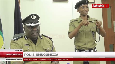 Agabuutikidde Eby Okutiisatiisa Speaker Among Poliisi Egumizza Egamba