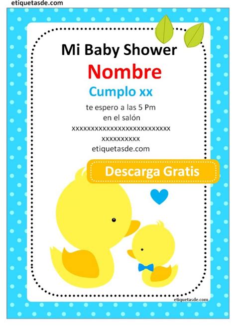 Etiquetas Baby Shower Niño para imprimir Etiquetas Para Imprimir