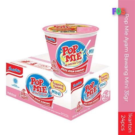 Pop Mie Mini Rasa Ayam Bawang 1 Dus Isi 24 Pcs Lazada Indonesia