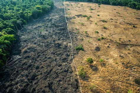 Premium Photo Rainforest Deforestation Aerial View