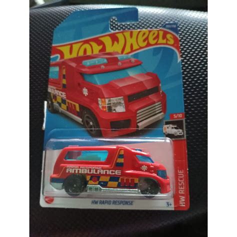 Jual Hot Wheels Hw Rapid Response Red Shopee Indonesia