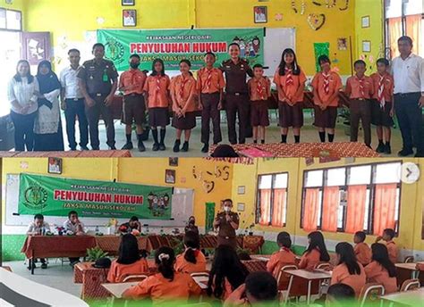 Kejari Dairi Kenalkan Hukum Lewat Jaksa Masuk Sekolah Dan Jaksa Menyapa