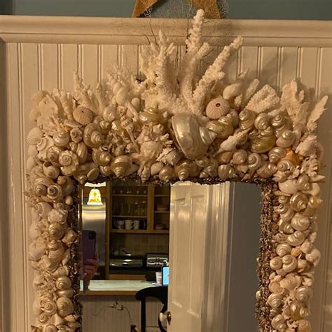 Seashell Mirror Etsy