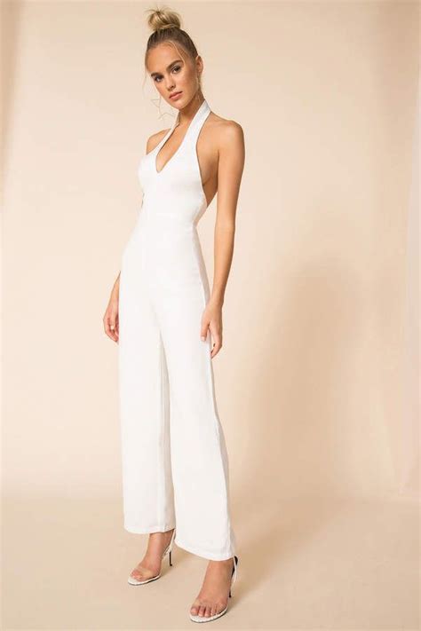 Superdown Jess Halter Jumpsuit