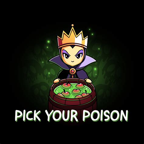 Pick Your Poison Official Disney Tee Teeturtle