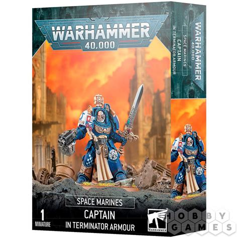 Space Marines: Captain in Terminator Armour | Купить настольную игру в ...