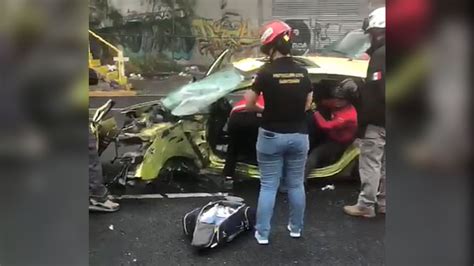 Auto Termina Destrozado Tras Choque En Morones Prieto Abc Noticias