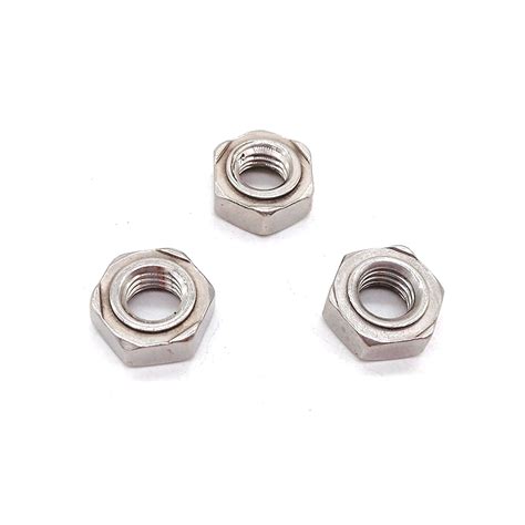 Customized M M M Stainless Steel Ss Ss Hex Weld Nuts Nuts