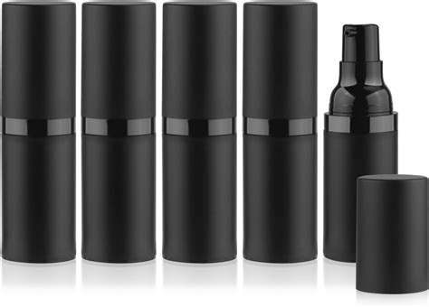 Amazon JPNK 5PCS Set Empty Refillable Airless Pump Bottle Travel