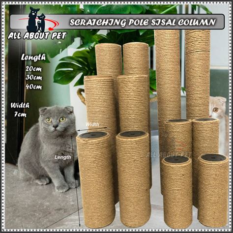 Ready StockScratching Pole Sisal Column Cat Climbing FrameDIYHomemade