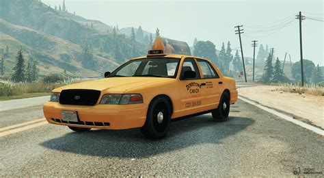 Crown Victoria Taxi V B For Gta