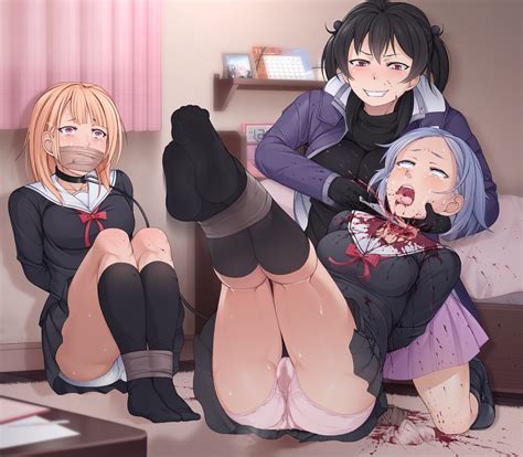 Rule 34 3girls Beheading Blood Bondage Death Death Piss Erikku