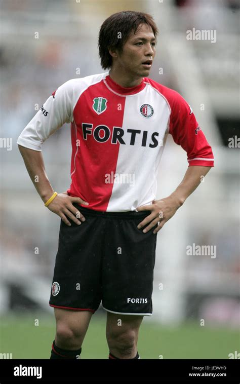 Shinji Ono Feyenoord St James Park Newcastle July Stock Photo