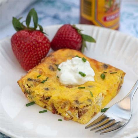 Easy Crustless Quiche Bake Valeries Kitchen