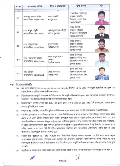 BWDB Job Appointment Letter 2023 Jobs Holders Easily Get Jobs