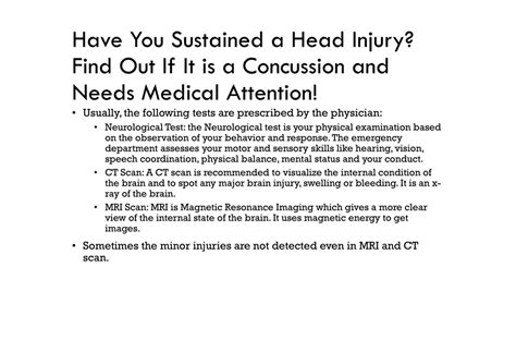 PPT - Concussion Therapy and Speech Therapy - What You Should Know