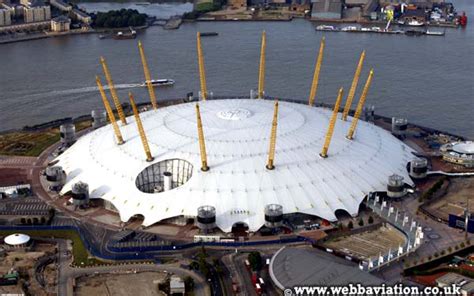 Millennium Dome London, O2 Arena - e-architect