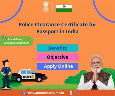 Police Clearance Certificate Pcc For Passport Application Form Fee