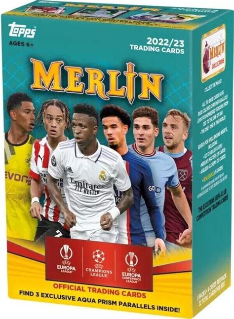 2022 23 Topps UEFA Club Competitions Champions Merlin Soccer Factory