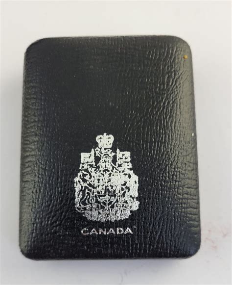 1971 Canada Specimen Silver Dollar British Columbia Commemorative w/Bo